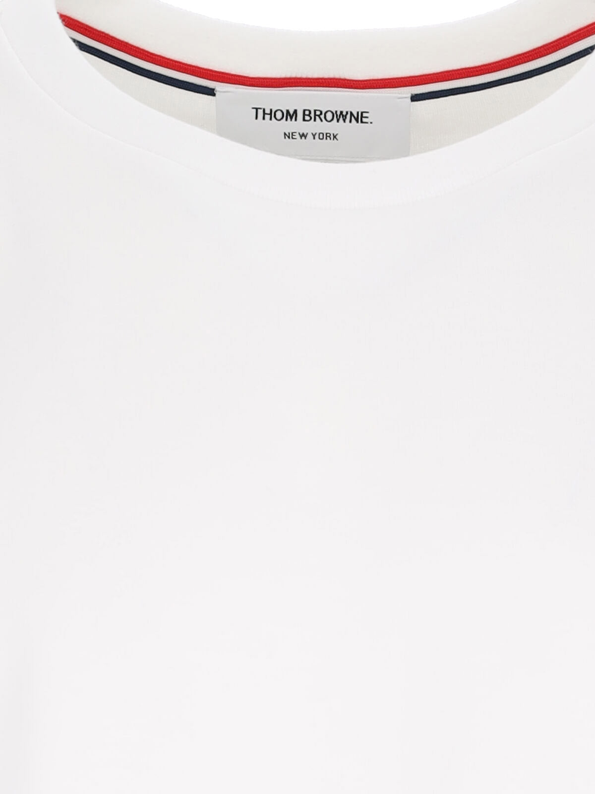 Thom Browne T-shirts and Polos White Cotton