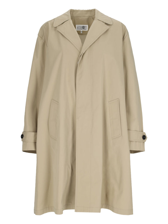 Mm6 Maison Margiela Jackets Beige Cotton