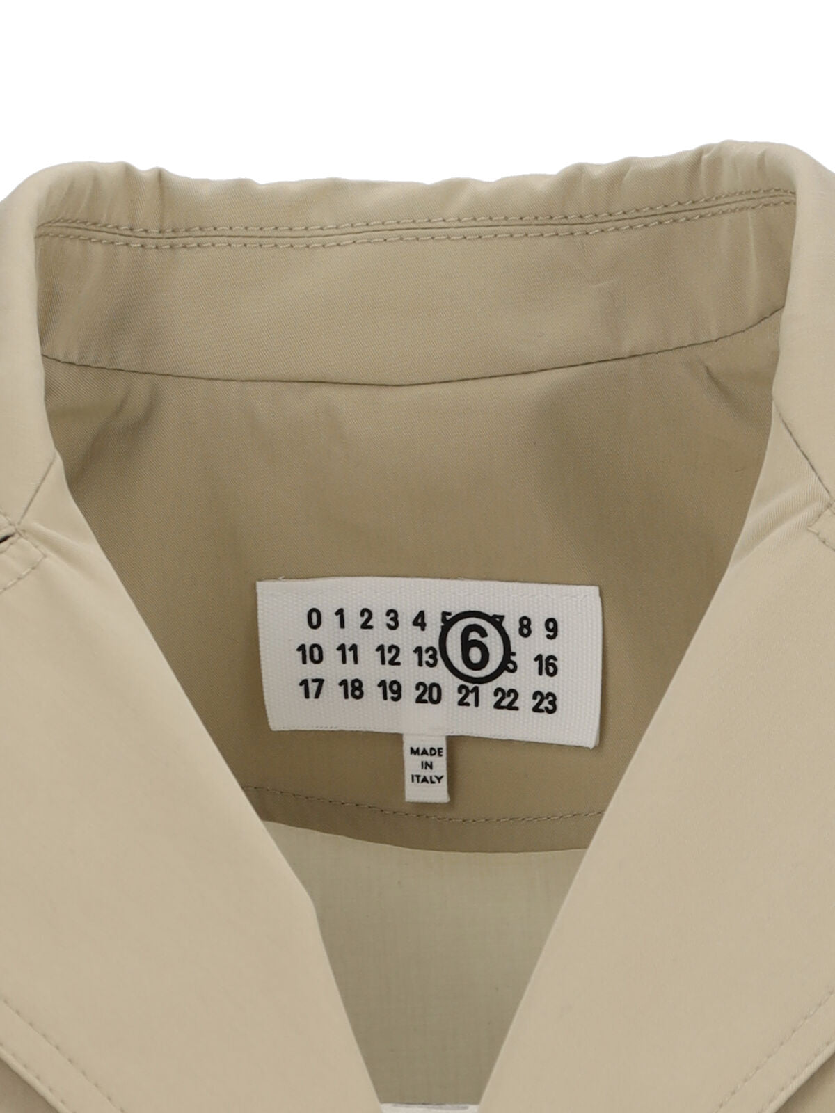 Mm6 Maison Margiela Jackets Beige Cotton