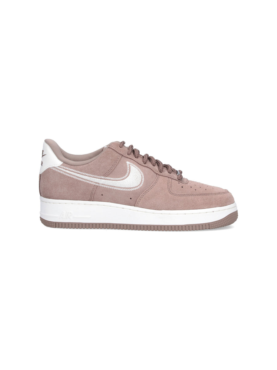 Nike Suede upper sneaker in taupe