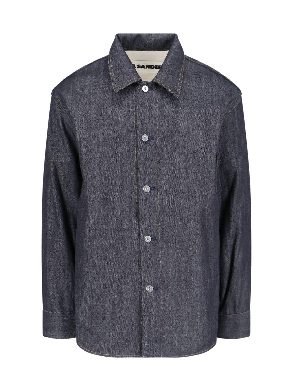 Jil Sander Shirts Blue Cotton