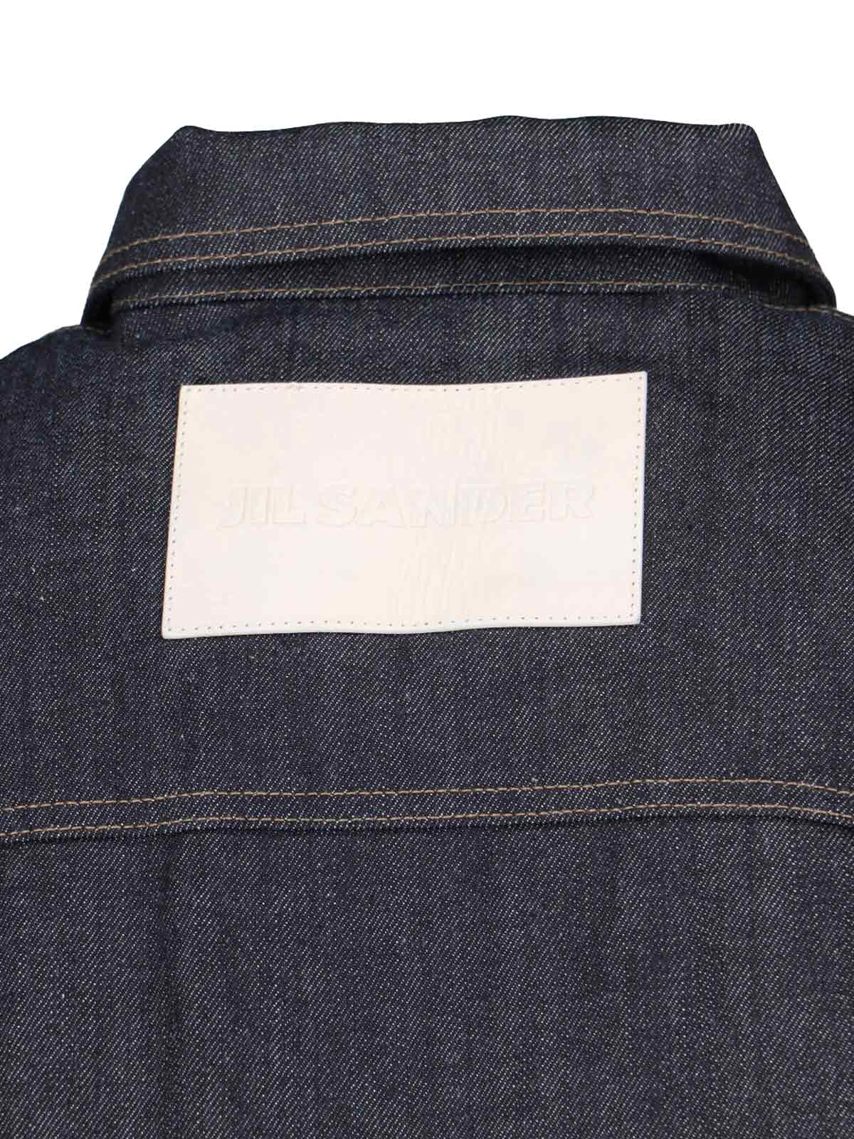 Jil Sander Shirts Blue Cotton