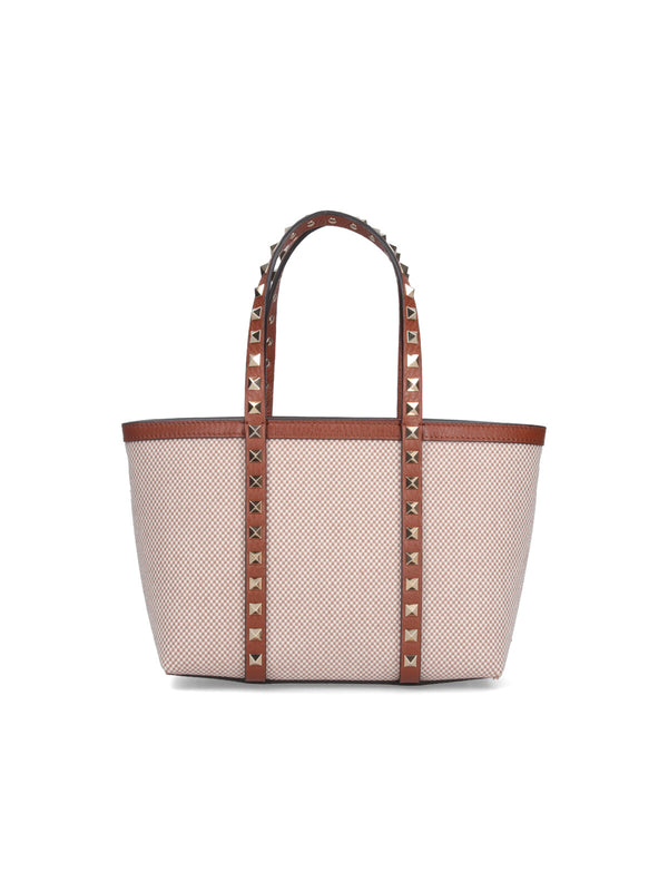 Valentino Garavani 100% Cotton tote bag in beige