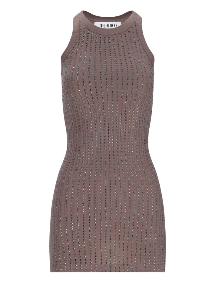 The Attico Dresses Brown Cotton