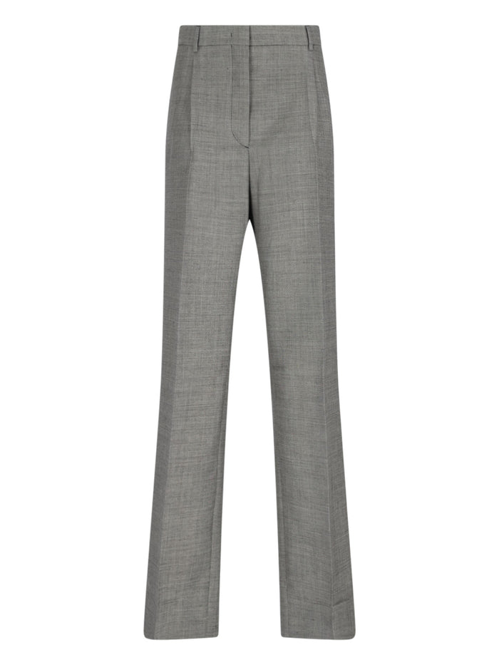 Prada Trousers Grey Wool