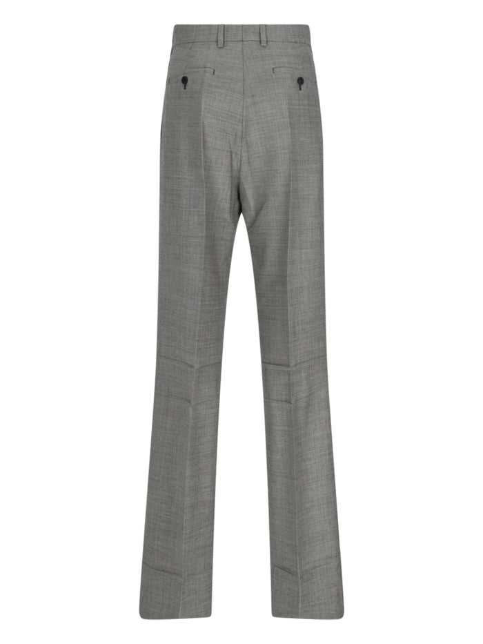 Prada Trousers Grey Wool