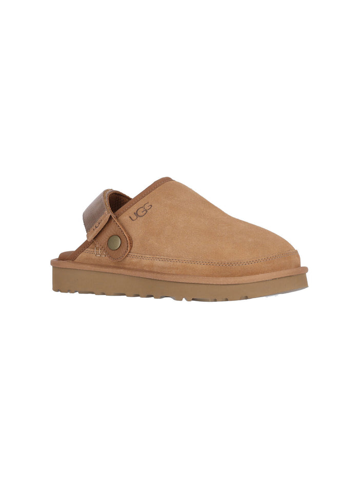 Ugg Sandals Brown Upper: Cow Leather