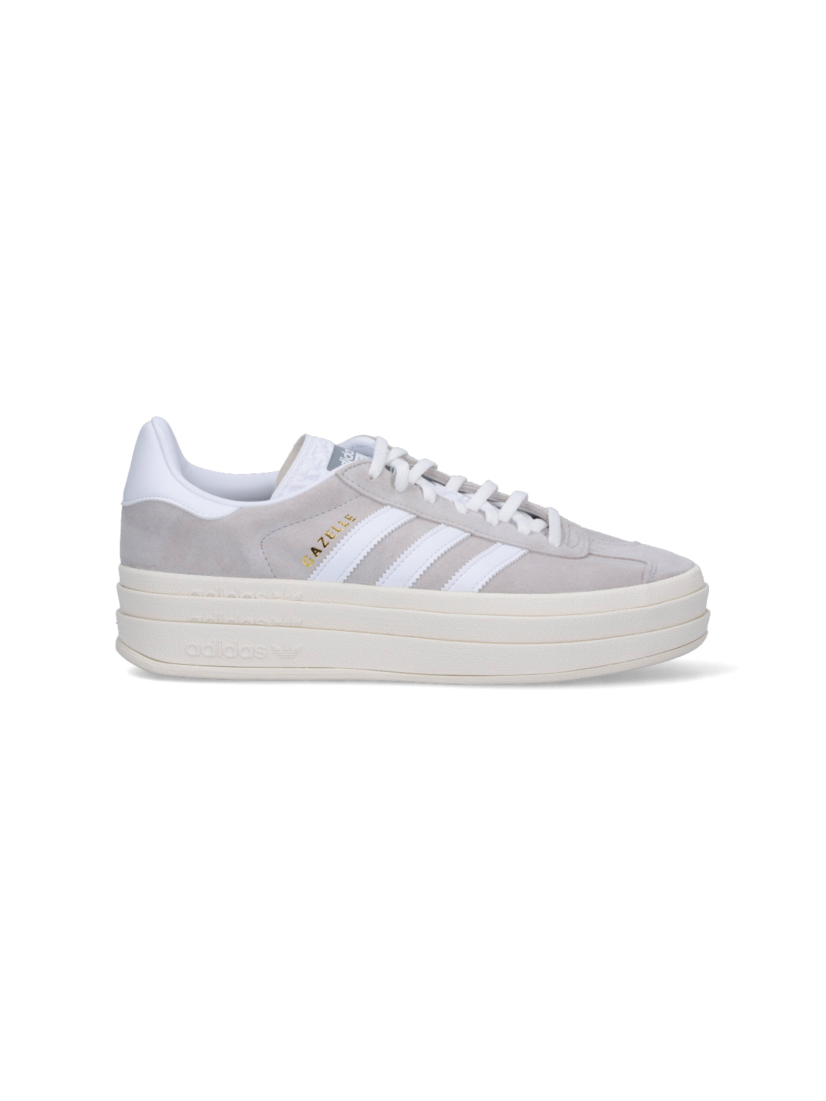 Adidas Sneakers Grey Pelle Scamosciata