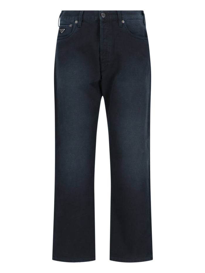Prada Jeans Black Cotton