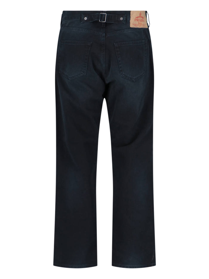 Prada Jeans Black Cotton