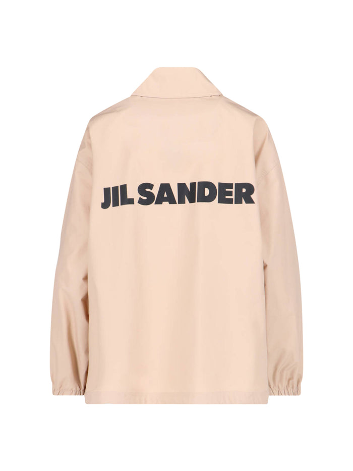Jil Sander Jackets Beige Cotton