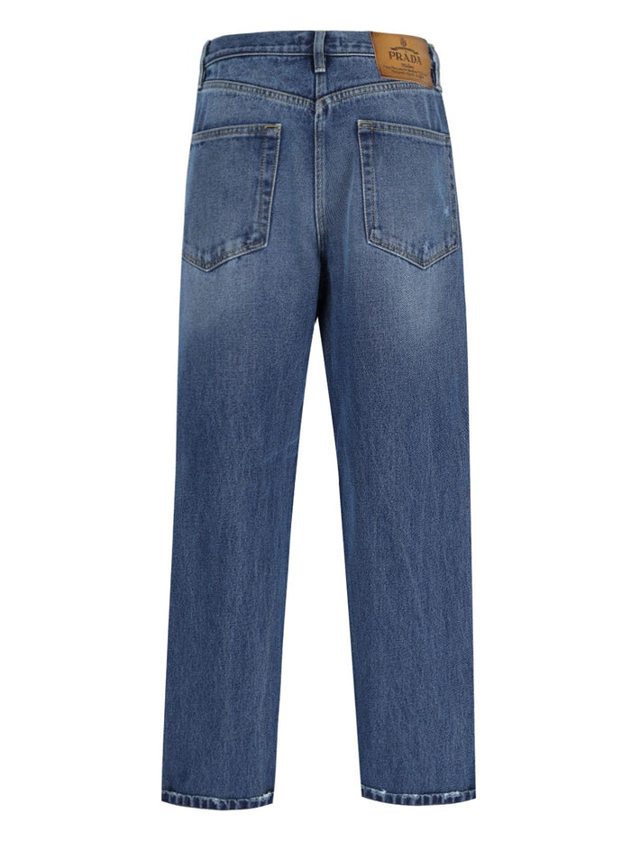 Prada Jeans Blue Cotton