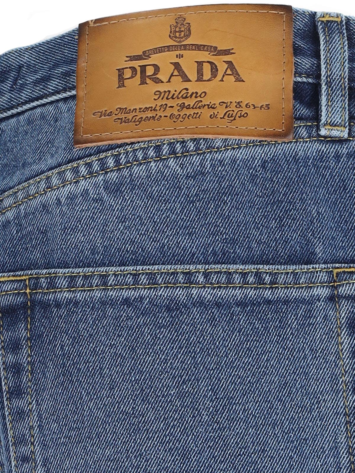 Prada Jeans Blue Cotton