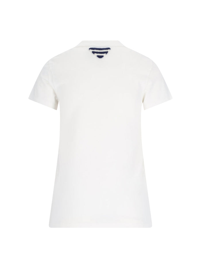 Prada T-Shirts And Polos White Cotton