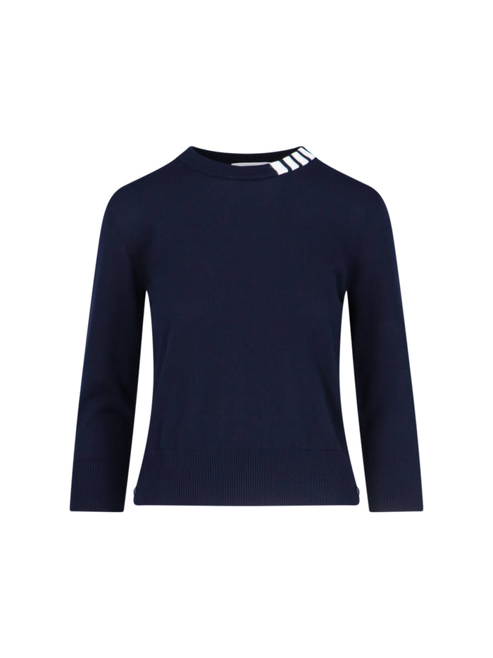 Thom Browne Sweaters Blue Cotton