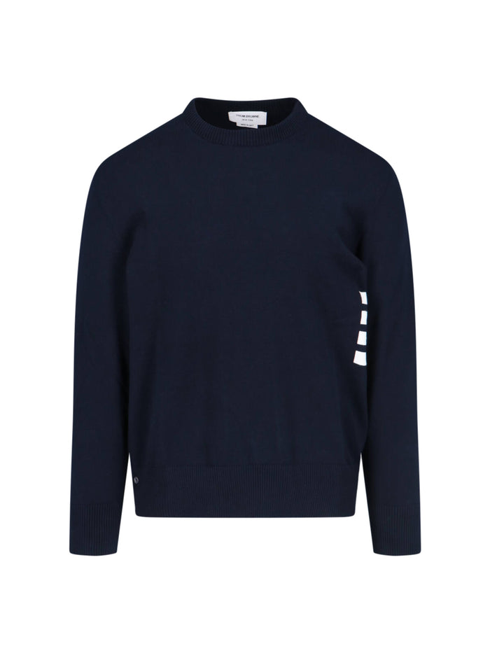 Thom Browne Sweaters Blue Cotton