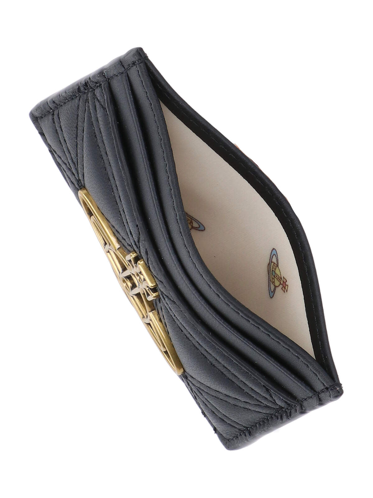 Vivienne Westwood Wallets Black Lamb Leather