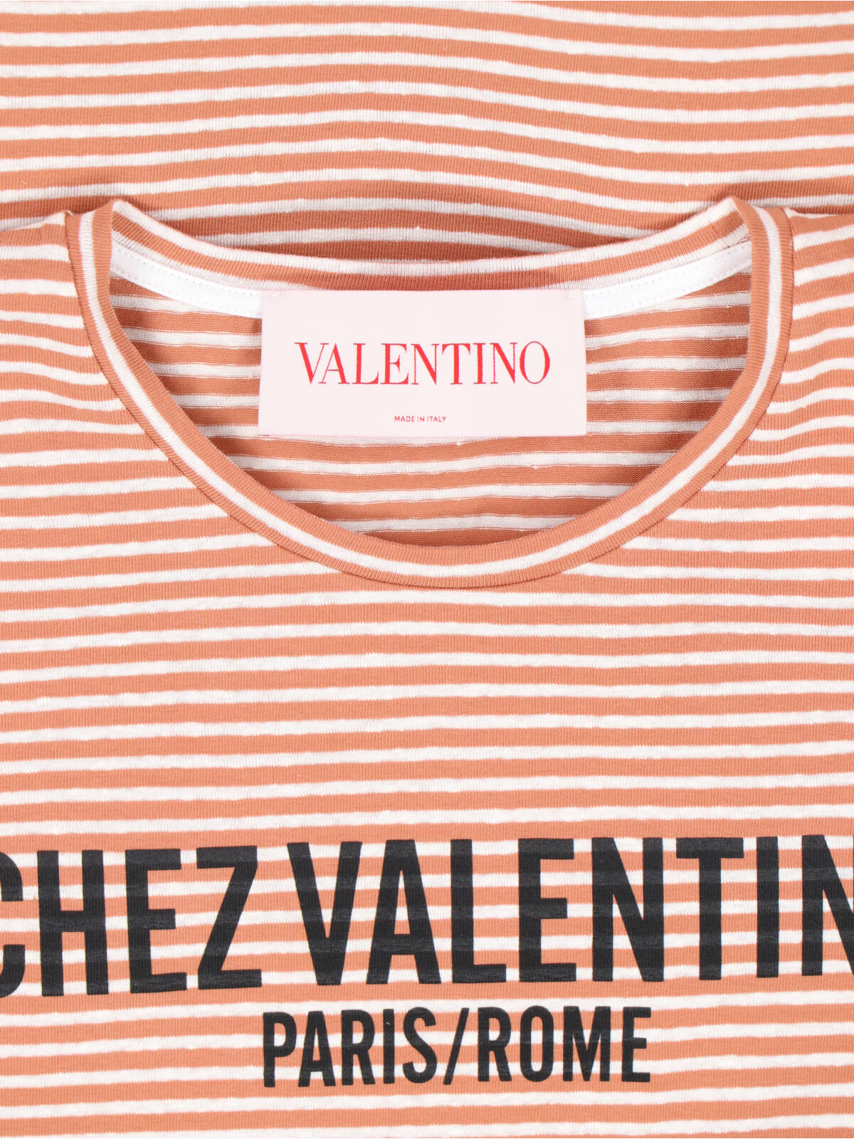Valentino T-shirts and Polos Orange Flax