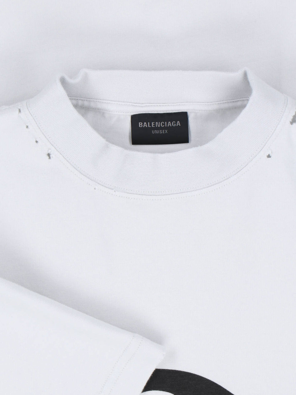 Balenciaga T-Shirts And Polos White Cotton