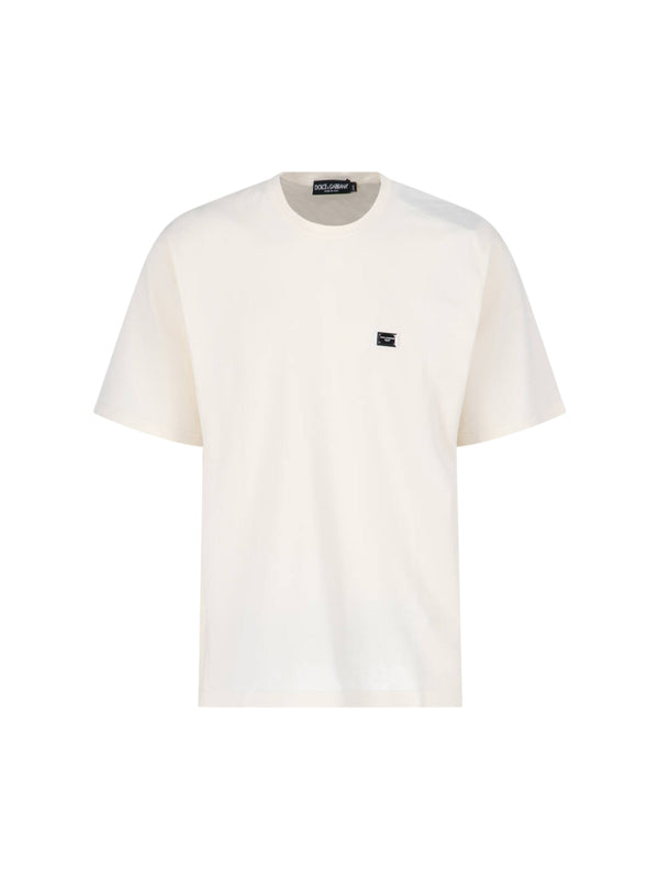 Dolce & Gabbana 100% Cotton t-shirt in white