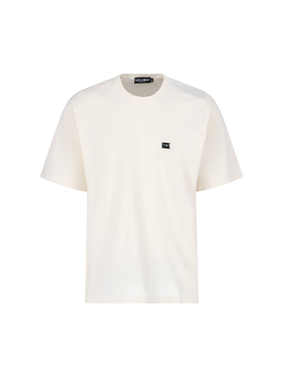 Dolce & Gabbana 100% Cotton t-shirt in white