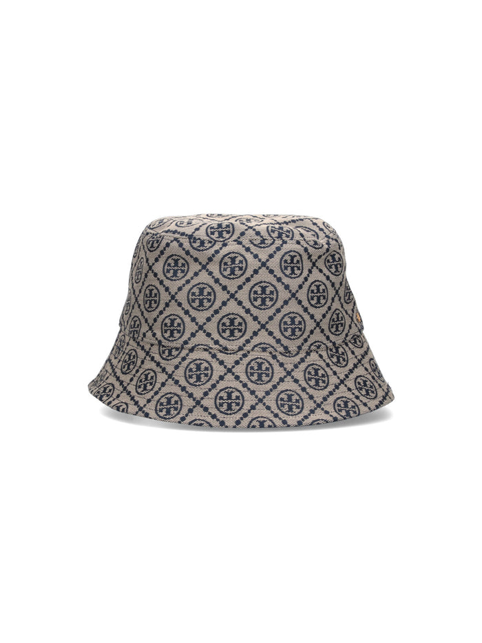 Tory Burch Hats Beige Shell: Cotton