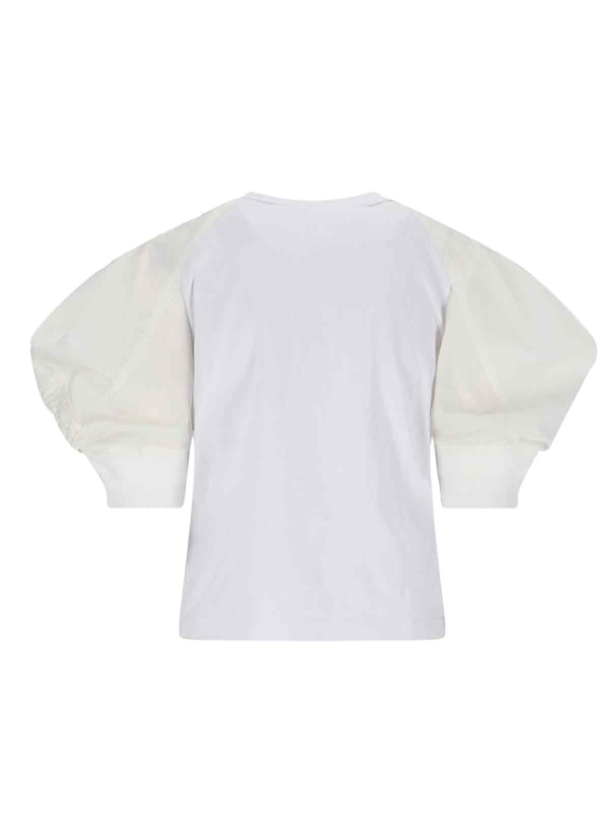 Sacai T-Shirts And Polos White Cotton