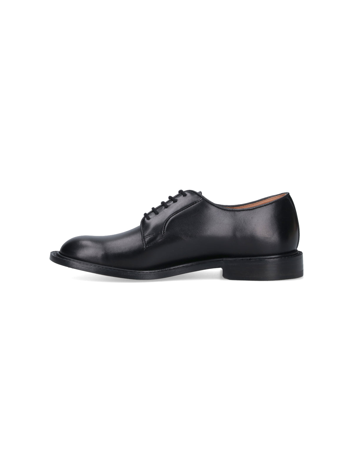 Trickers Flat Shoes Black Leather