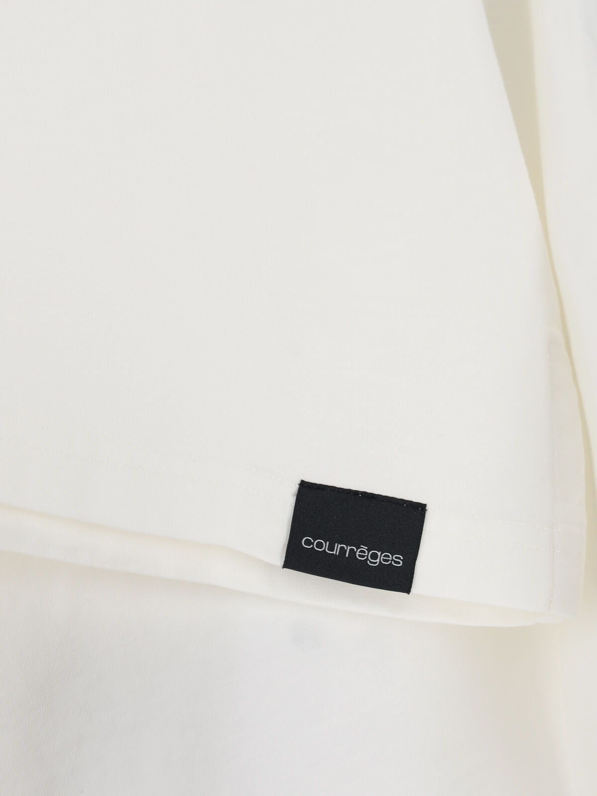 Courrèges T-Shirts And Polos White Cotton