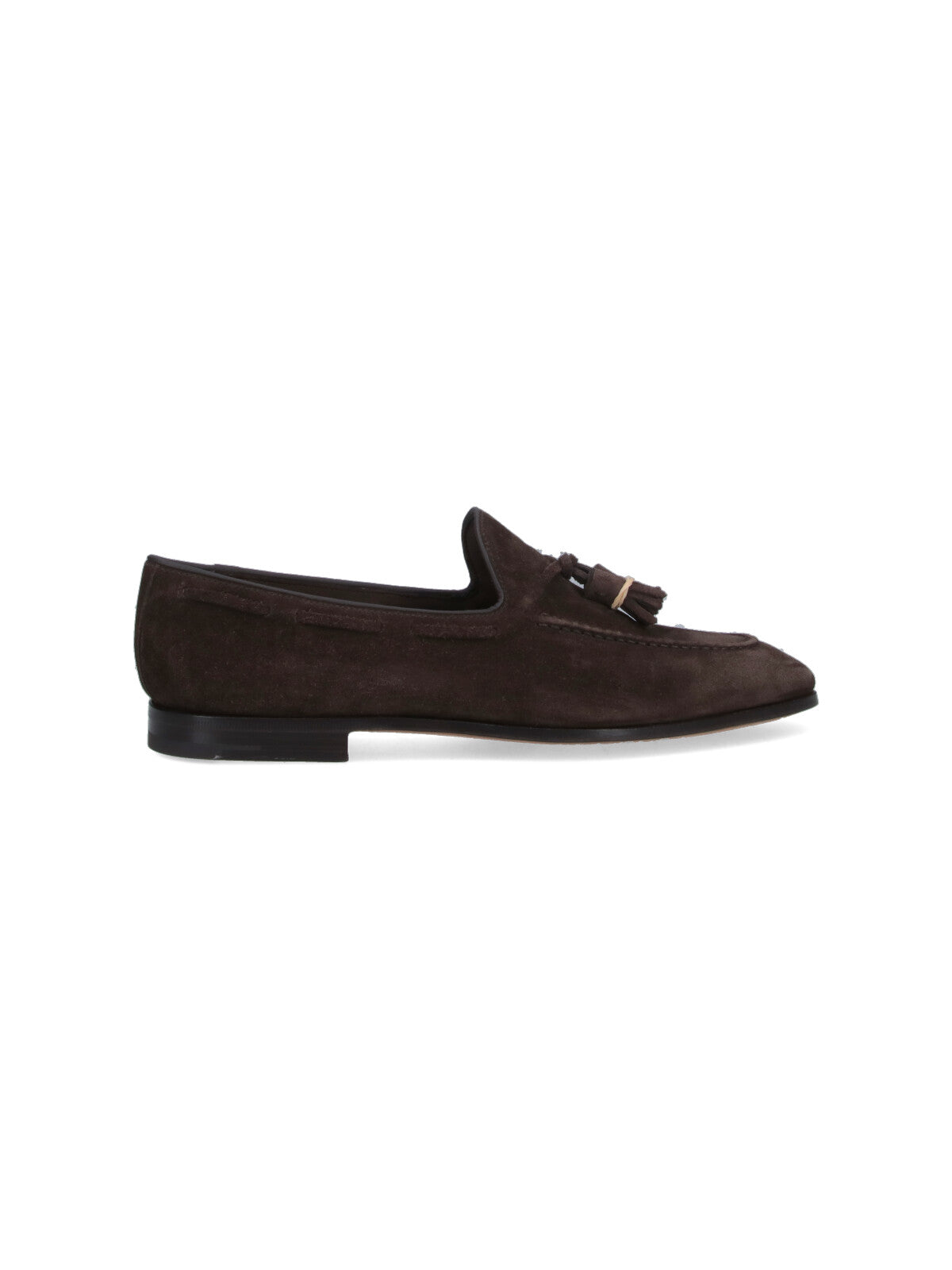 Churchs Flat Shoes Brown Calf Leather