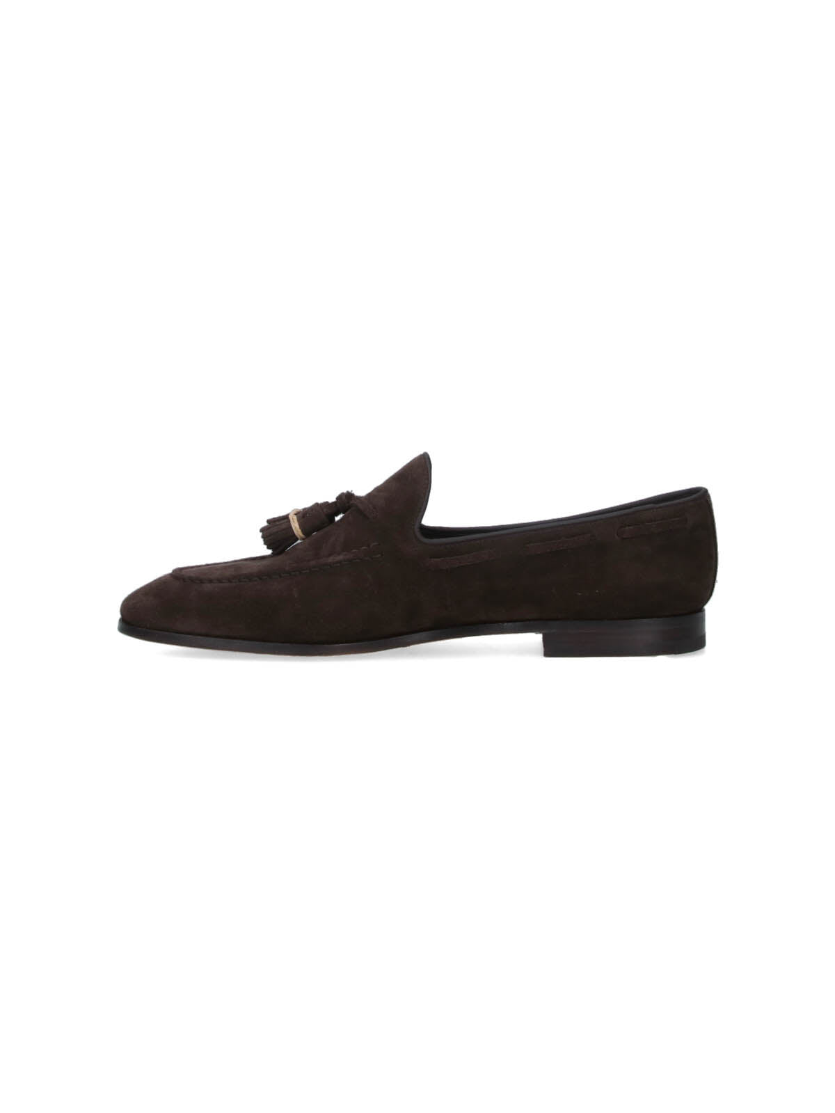 Churchs Flat Shoes Brown Calf Leather