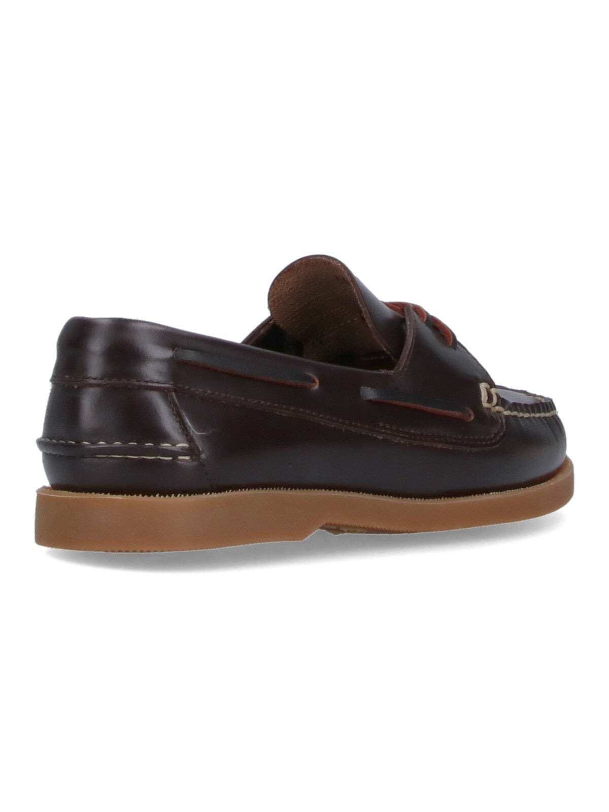 Hereu Flat Shoes Brown Upper: Calf Leather