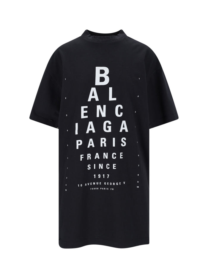 Balenciaga T-Shirts And Polos Black Cotton