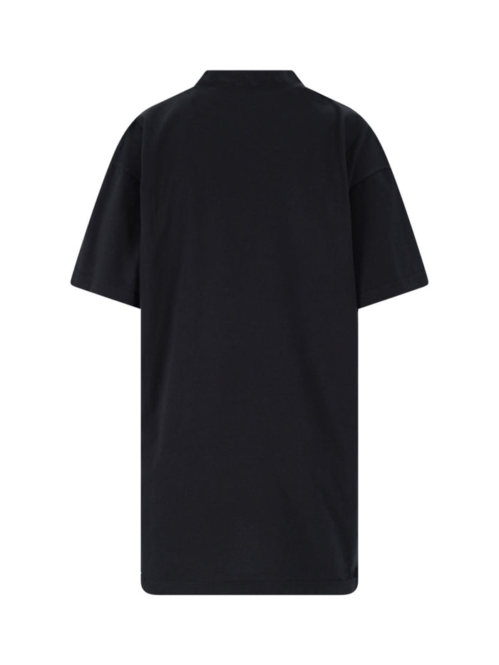 Balenciaga T-Shirts And Polos Black Cotton