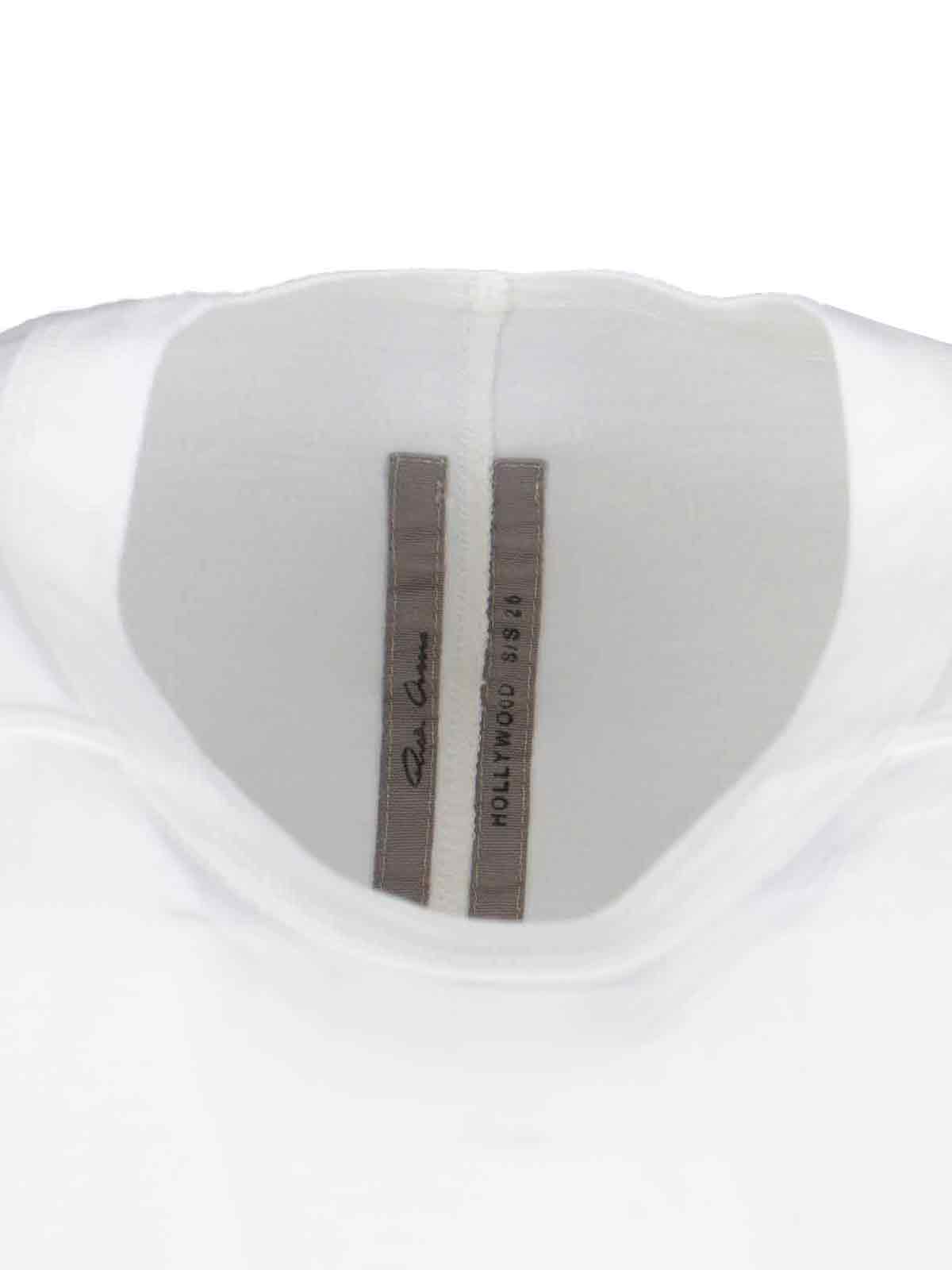 Rick Owens T-shirts and Polos White Cotton