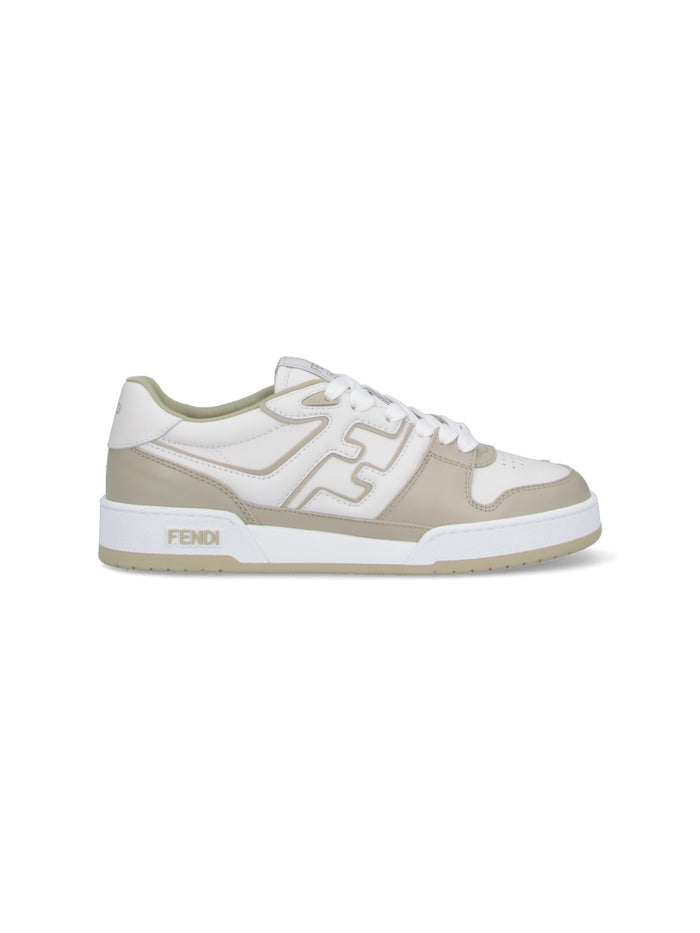 Fendi Sneakers White Calf Leather