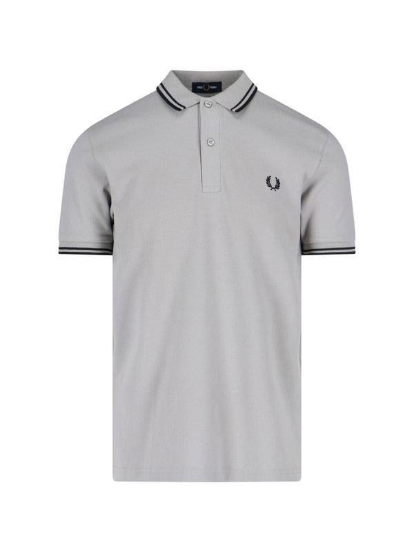 Comme des Garçons 100% Cotton polo in grey