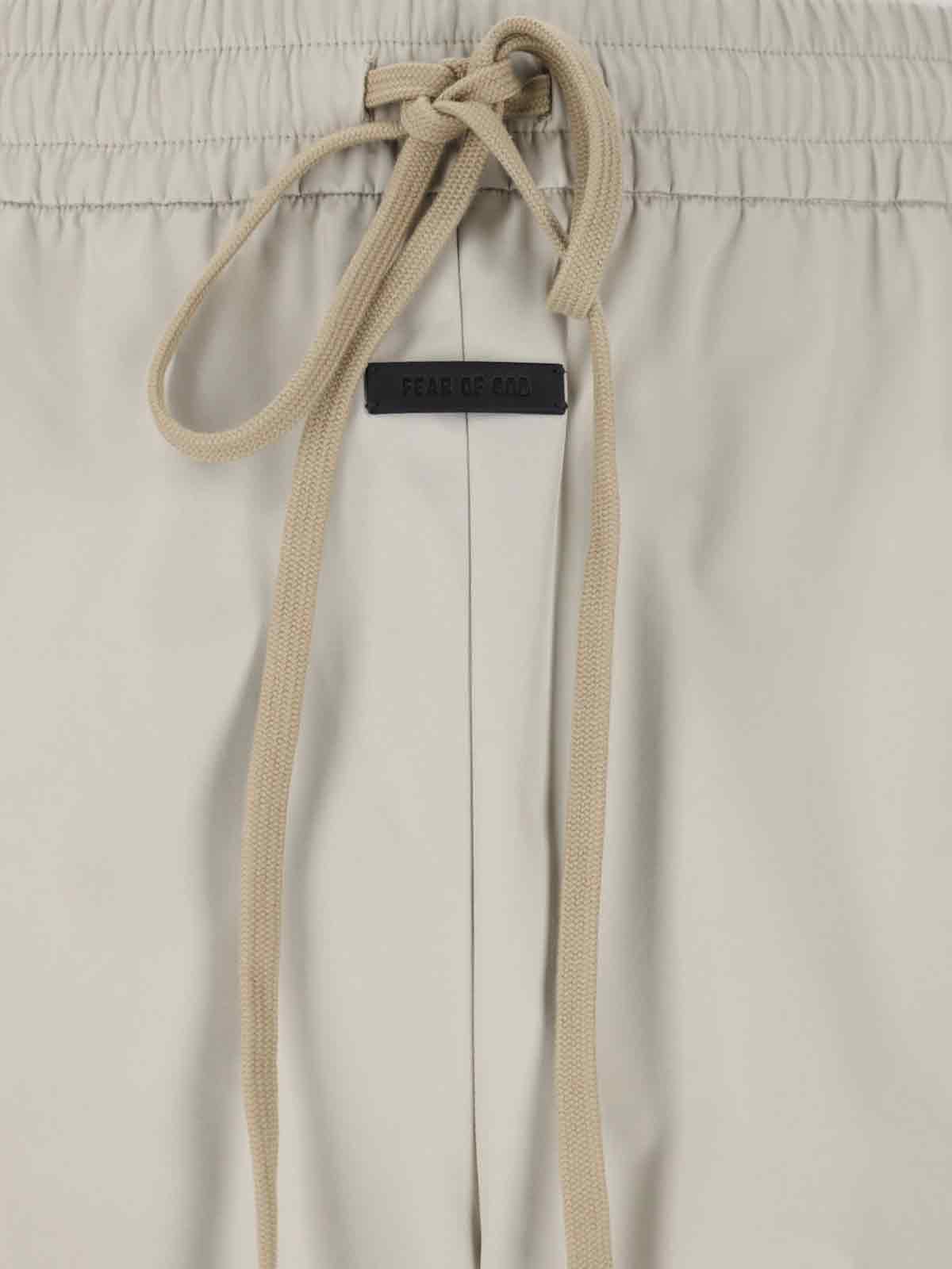 Fear of God Trousers Grey Nylon
