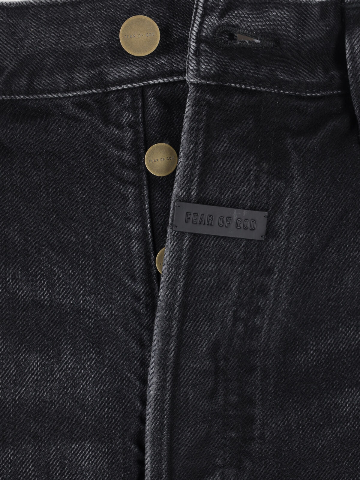 Fear of God Jeans Black Cotton