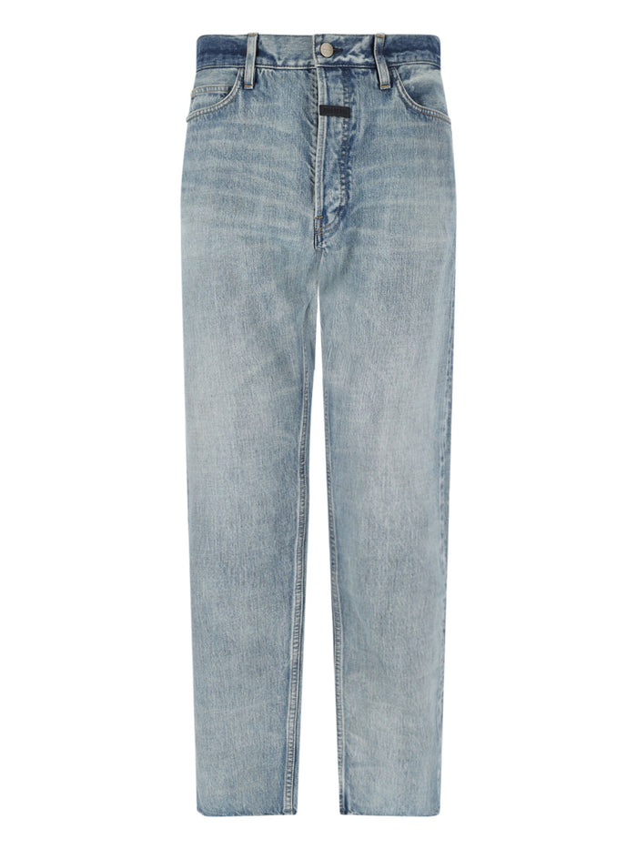 Fear Of God Jeans Blue Cotton