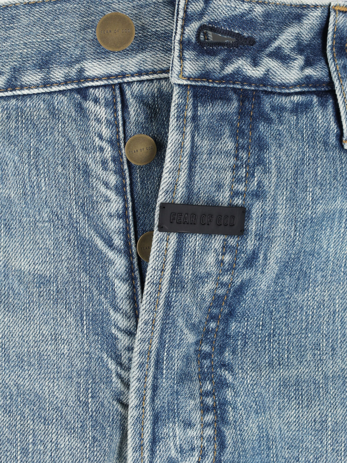 Fear Of God Jeans Blue Cotton