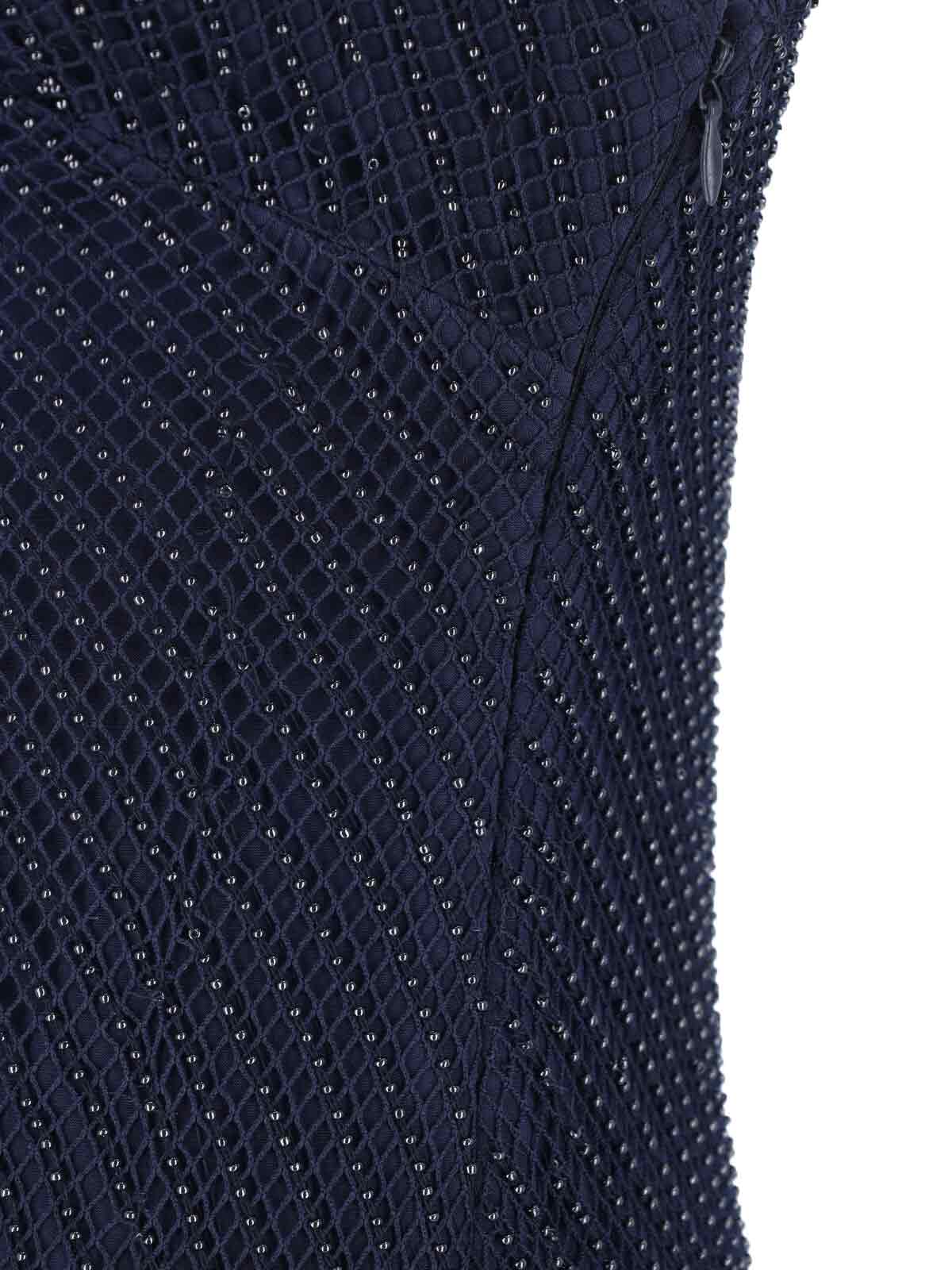 Lauren Ralph Dresses Blue Polyester