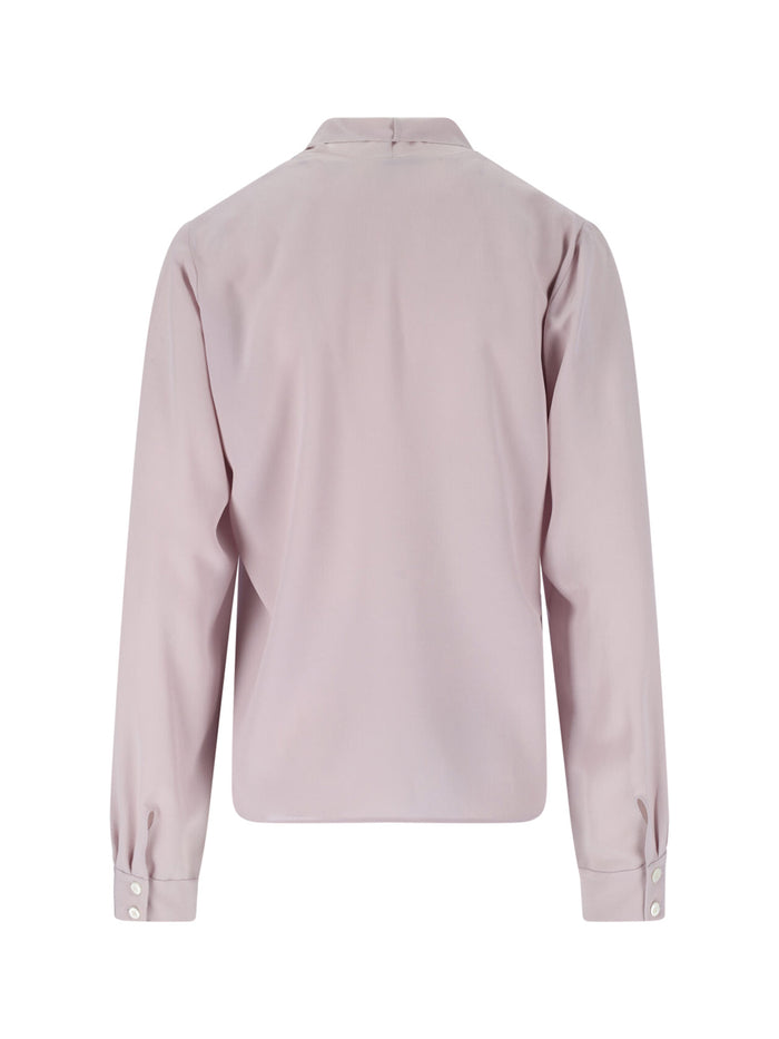 Prada Shirts Violet Silk