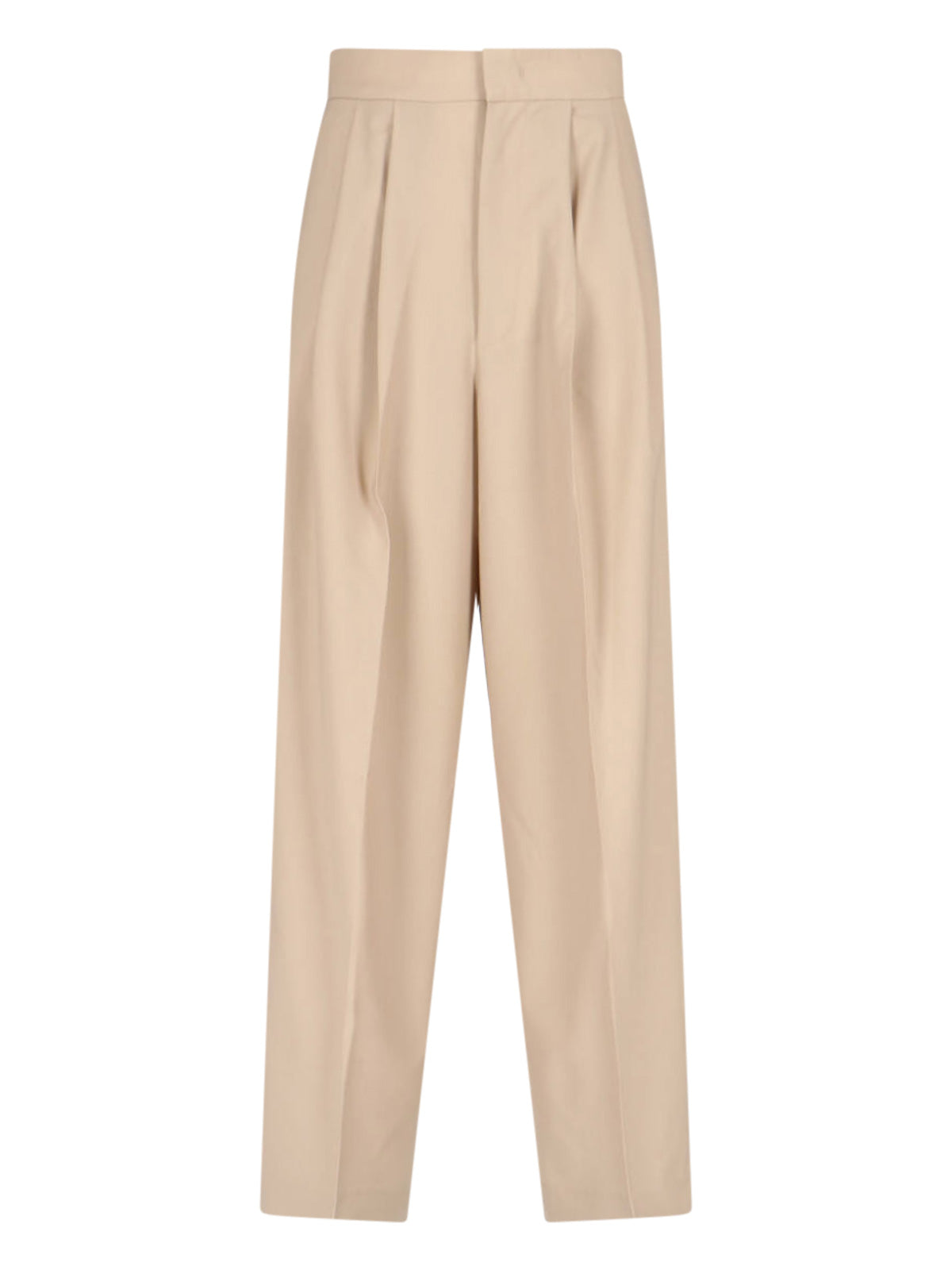 SA SU PHI Trousers Beige Wool