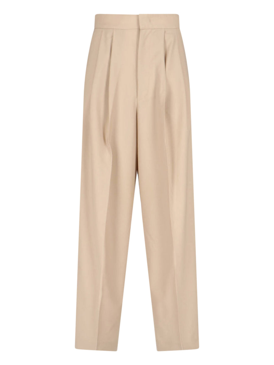 Sa Su Phi 100% Wool trousers in beige