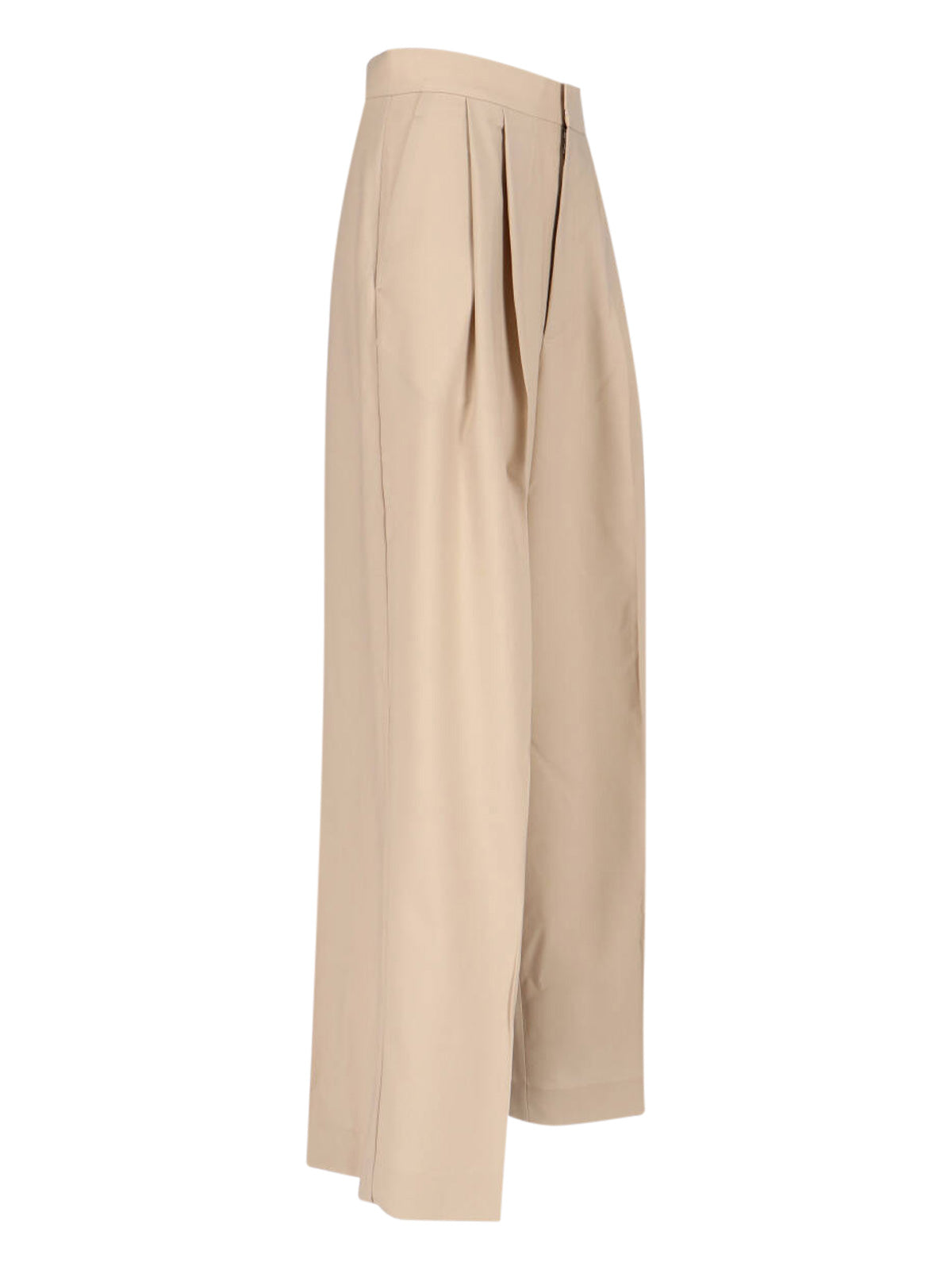 SA SU PHI Trousers Beige Wool