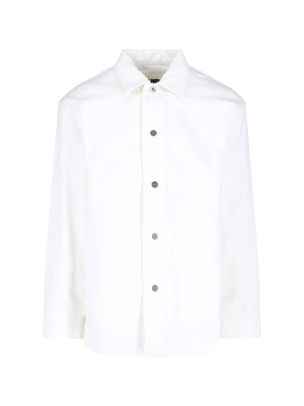 Jil Sander 100% Cotton shirt in white