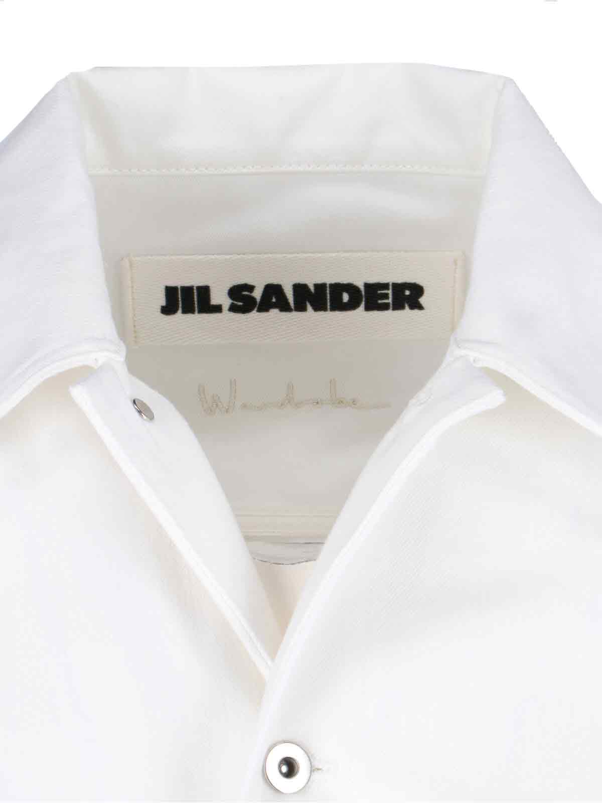 Jil Sander Shirts White Cotton
