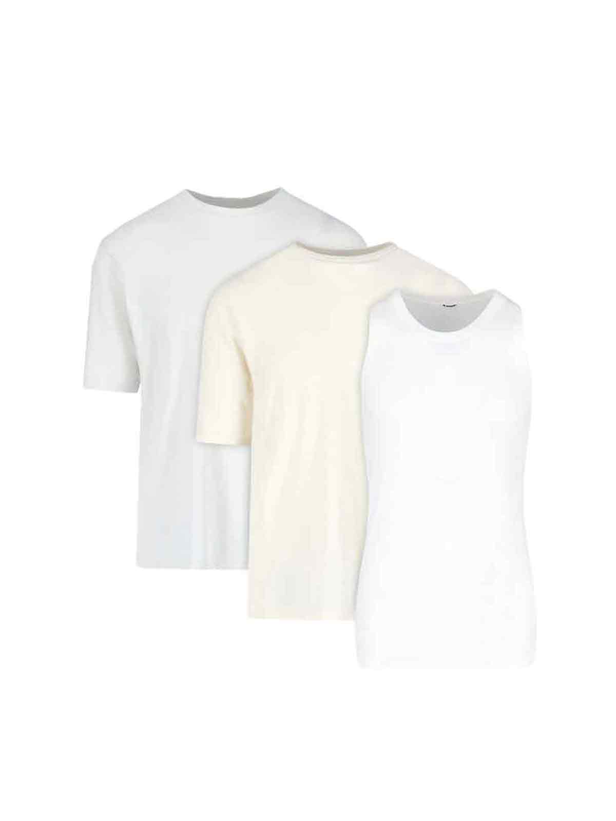 Jil Sander T-Shirts And Polos Multicolour Cotton