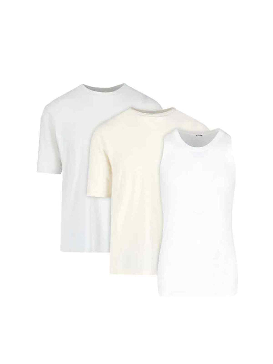 Jil Sander 100% Cotton t-shirt in white